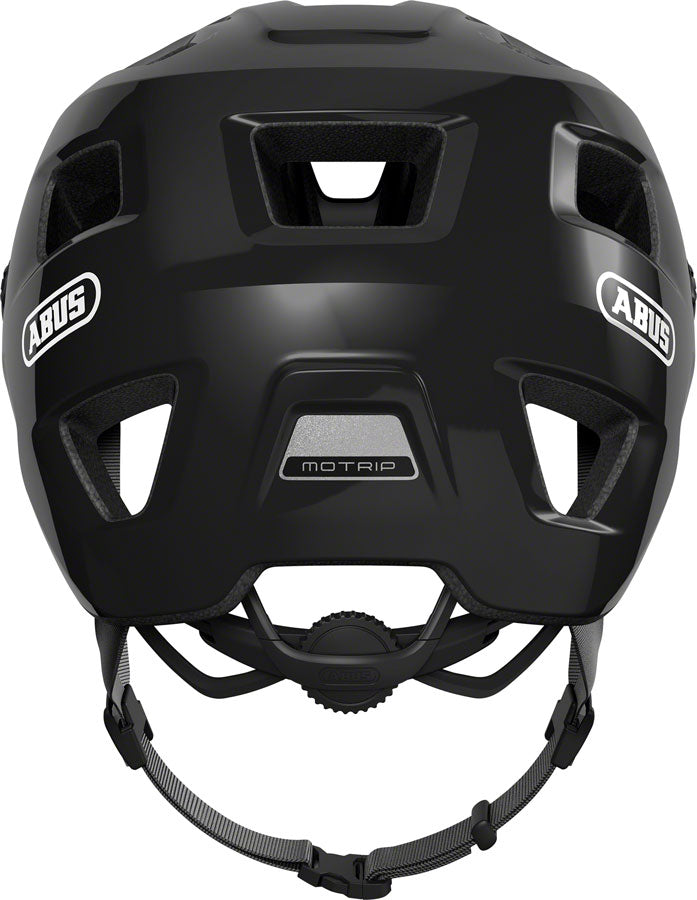 Load image into Gallery viewer, Abus MoTrip Helmet In-Mould Zoom Ace MTB Adjustment System Shiny Black, Large
