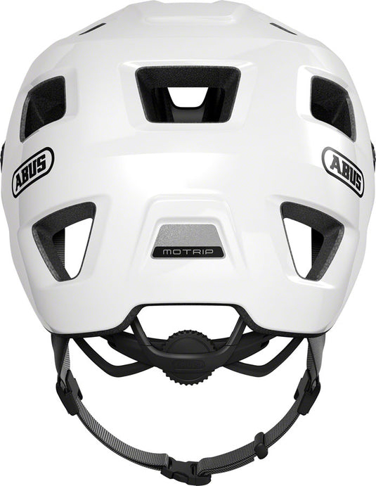 Abus MoTrip Helmet Zoom Ace MTB Adjustable Strap Divider Shiny White, Small