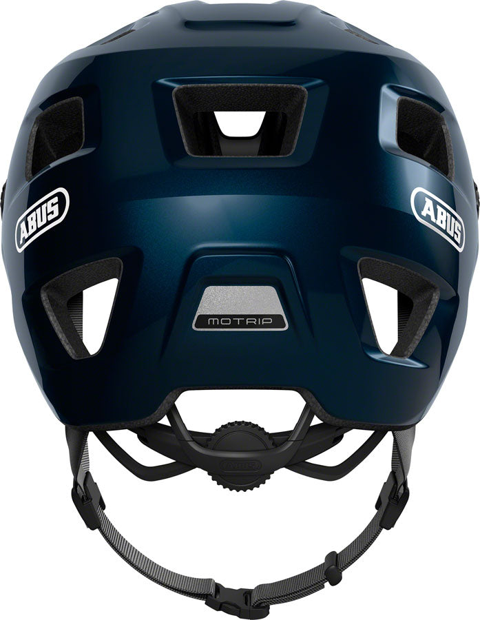 Load image into Gallery viewer, Abus MoTrip Helmet Zoom Ace MTB Adjustable Strap Divider Midnight Blue, Large
