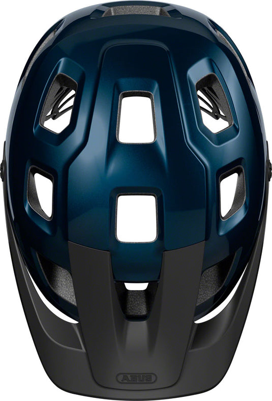 Abus MoTrip Helmet Zoom Ace MTB Adjustable Strap Divider Midnight Blue, Large