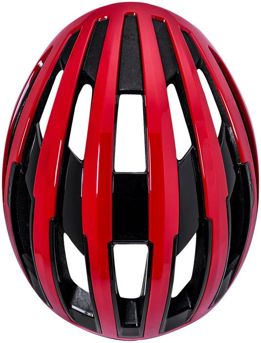 Kali Protectives Grit LDL Helmet Unibody Gloss Red/Matte Black, Small/Medium