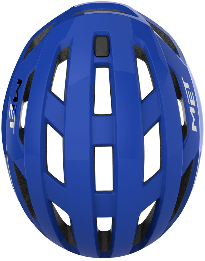 Load image into Gallery viewer, MET Vinci Helmet - Luminous Gloss Blue, Medium
