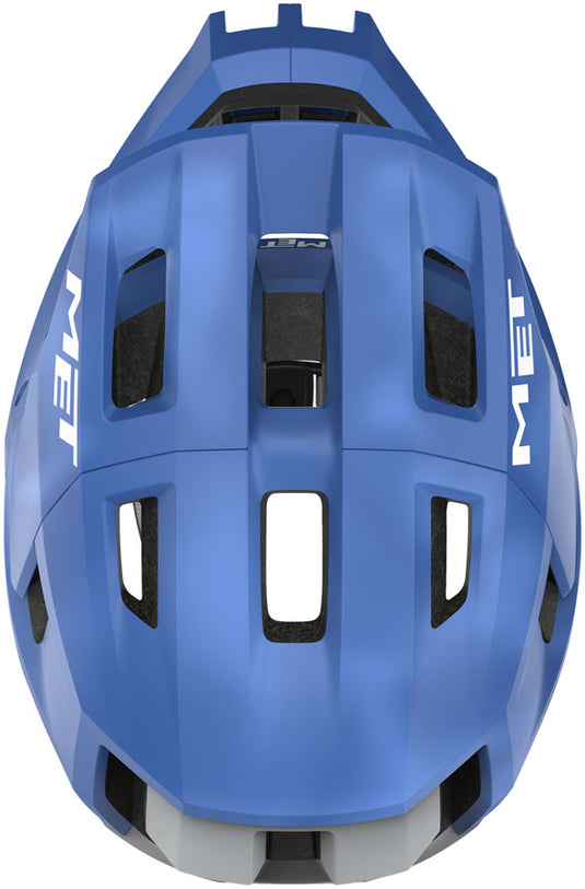 MET Parachute MCR 2 Helmet - Sonic Matte Blue, Large