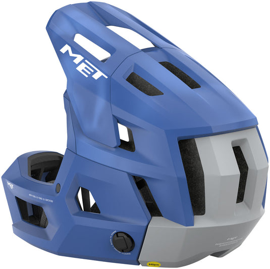 MET Parachute MCR 2 Helmet - Sonic Matte Blue, Large