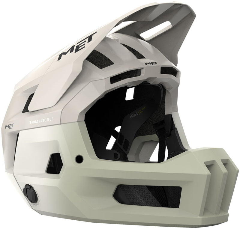 Load image into Gallery viewer, MET-Helmets-Parachute-MCR-2-Small-Full-Face-White-HLMT10296-Bicycle-Helmets
