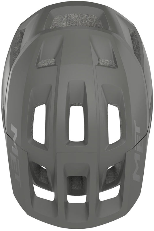 MET Terrae Helmet - Absolute Matte Gray, Small