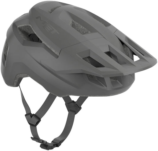 MET Shelter Helmet - Abosolute Matte Gray, Small