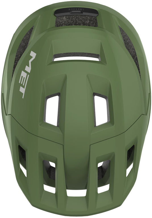 MET Shelter Helmet - Matte Green, Medium