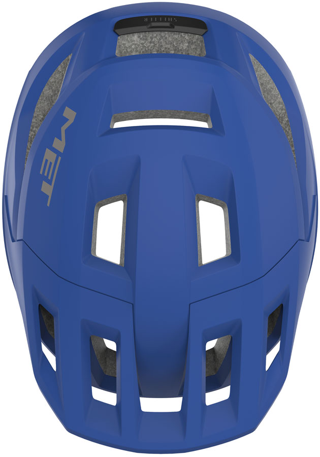 Load image into Gallery viewer, MET Shelter Helmet - Sonic Matte Blue, Small
