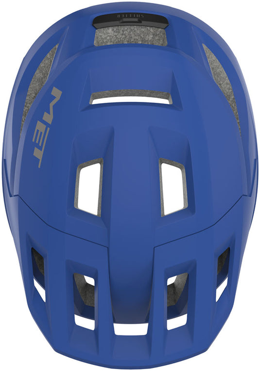 MET Shelter Helmet - Sonic Matte Blue, Small