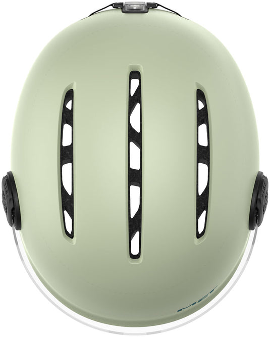 MET Vibe On Helmet - Moss Matte Gray, Large