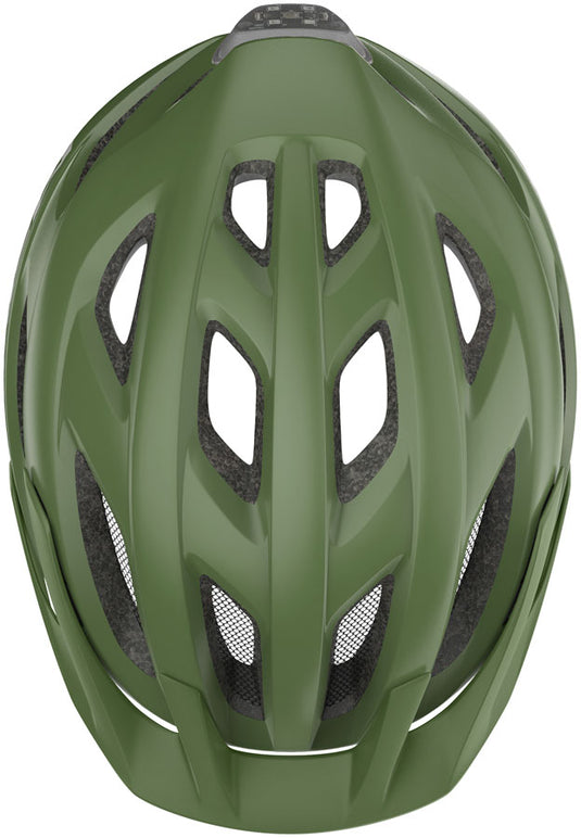 MET Crossover Helmet -Matte Green, One Size
