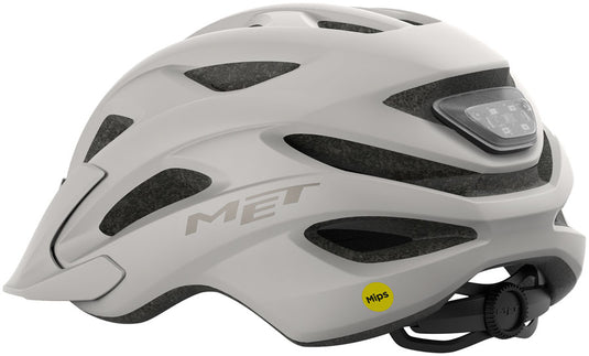 MET Crossover Helmet -Off Matte White, One Size
