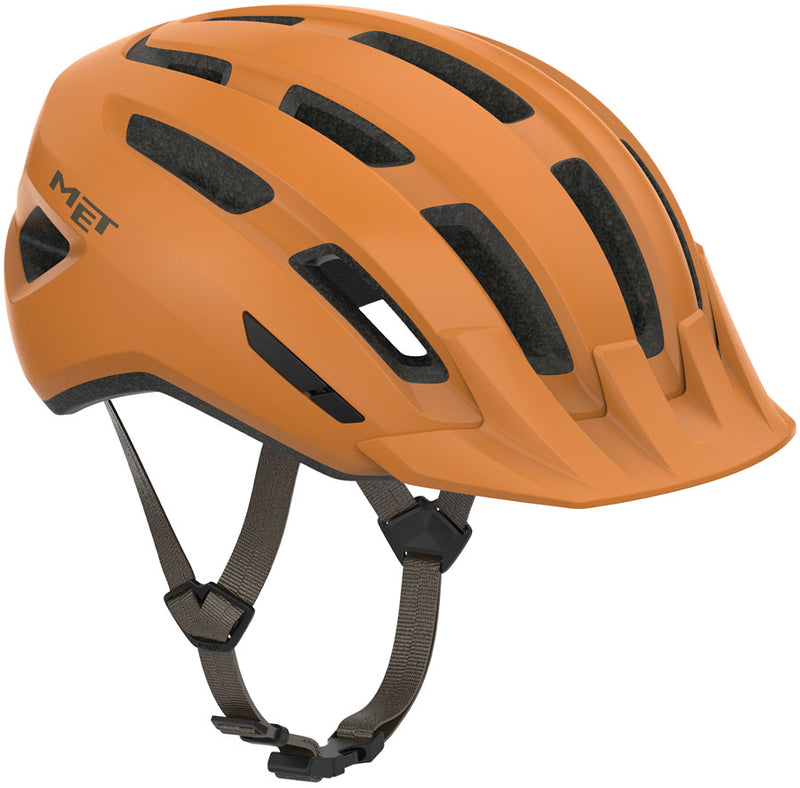 Load image into Gallery viewer, MET Downtown Helmet - Matte Orange, Small/Medium
