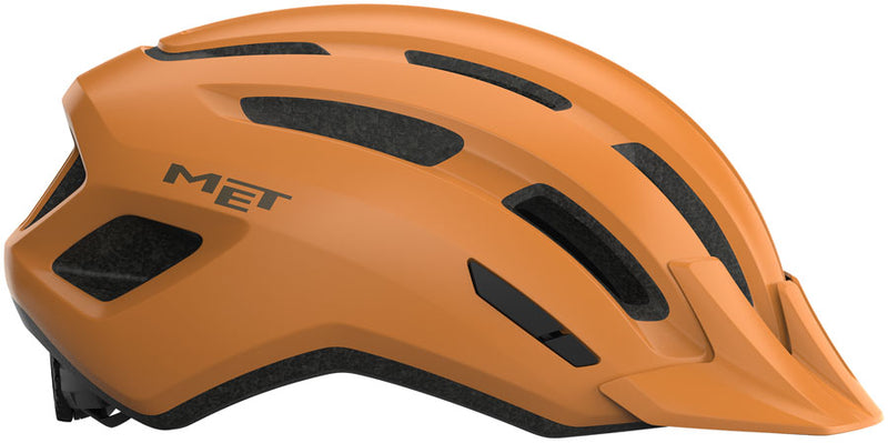 Load image into Gallery viewer, MET-Helmets-Downtown-MIPS-Helmet-Large-Visor-Orange-HLMT10263-Bicycle-Helmets
