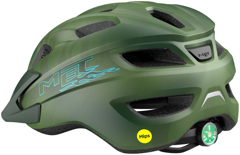 Load image into Gallery viewer, MET Crackerjack Youth Helmet - Matte Green, One Size
