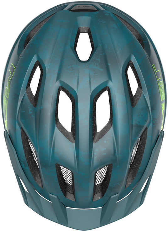 MET Crackerjack Youth Helmet - Petrol Matte, One Size