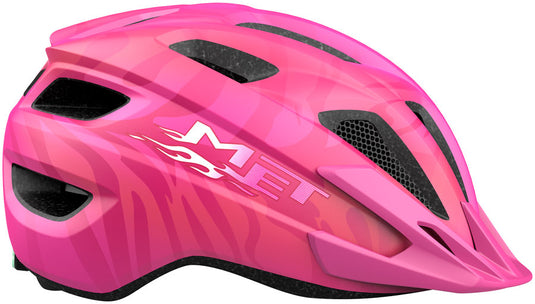 MET Crackerjack Youth Helmet - Matte Pink, One Size