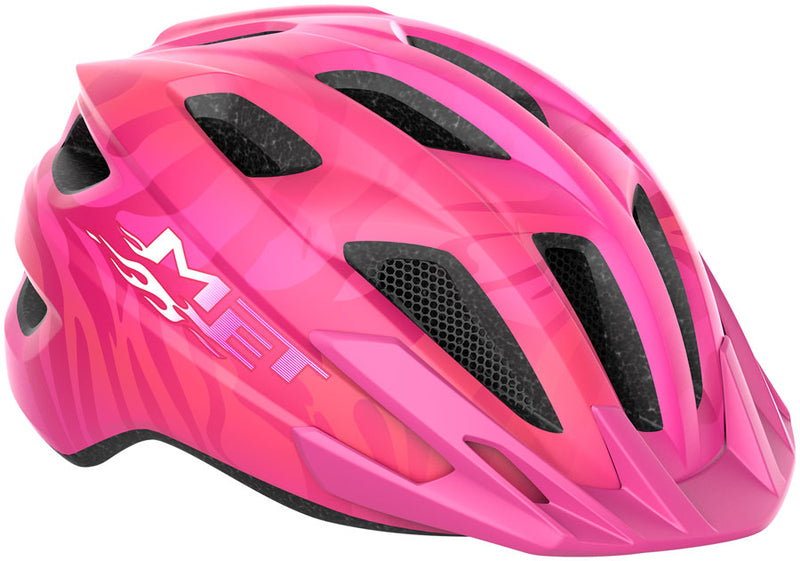Load image into Gallery viewer, MET-Helmets-Crackerjack-Youth-Helmet-One-Size-Fits-All-With-Light-Pink-HLMT10235-Bicycle-Helmets
