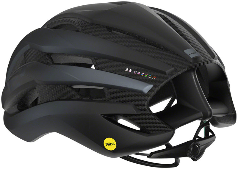 Load image into Gallery viewer, MET Trenta 3K Carbon MIPS Helmet In-Mold Safe-T Orbital Fit Matte Black, Medium

