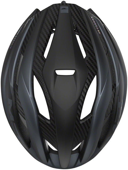 MET Trenta 3K Carbon MIPS Helmet In-Mold Safe-T Orbital Fit Matte Black, Small