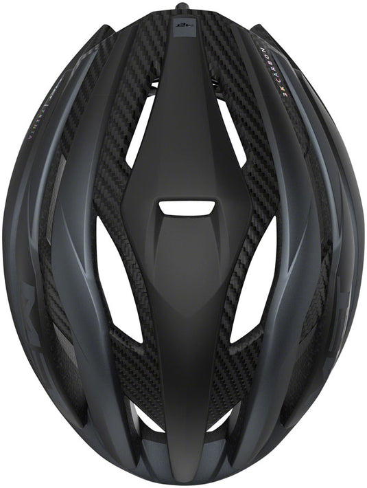 MET Trenta 3K Carbon MIPS Helmet In-Mold Safe-T Orbital Fit Matte Black, Large
