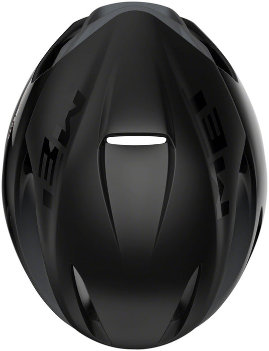 MET Manta MIPS Tri/TT Helmet In-Mold Fidlock Buckle Matte/Glossy Black, Medium