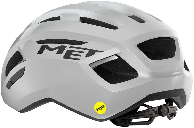 Load image into Gallery viewer, MET Vinci MIPS Road Helmet In-Mold EPS Safe-T DUO Fit Matte White/Silver, Medium
