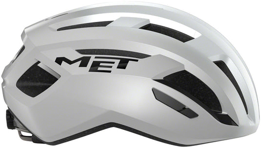 MET Vinci MIPS Road Helmet In-Mold EPS Safe-T DUO Fit Matte White/Silver, Medium