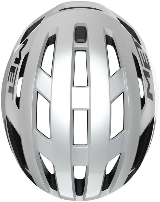 MET Vinci MIPS Road Helmet In-Mold EPS Safe-T DUO Fit Matte White/Silver, Large