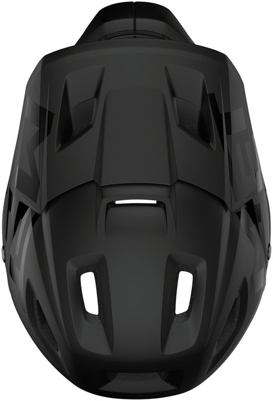 MET Parachute MCR MIPS Full Face Helmet Fidlock Buckle Matte/Glossy Black Large