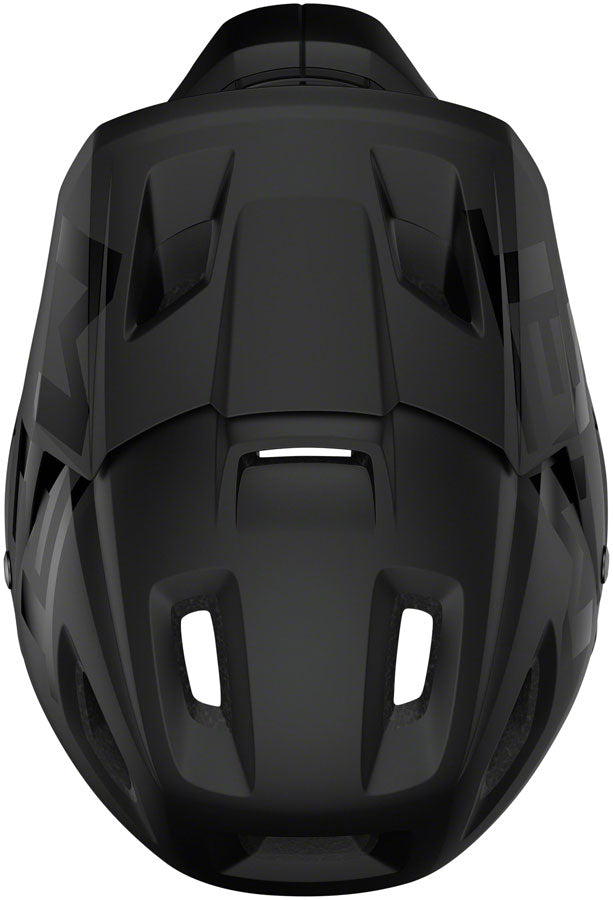 Load image into Gallery viewer, MET Parachute MCR MIPS Full Face Helmet Fidlock Buckle Matte/Glossy Black Large
