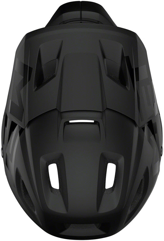 MET Parachute MCR MIPS Full Face Helmet Fidlock Buckle Matte/Glossy Black Large