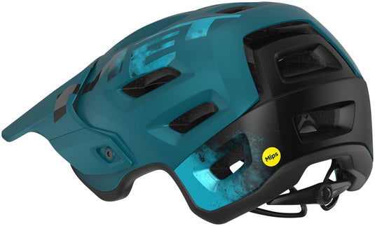 MET Roam MIPS All-Mountain Helmet Safe-T Orbital Fit Matte Petrol Blue, Small