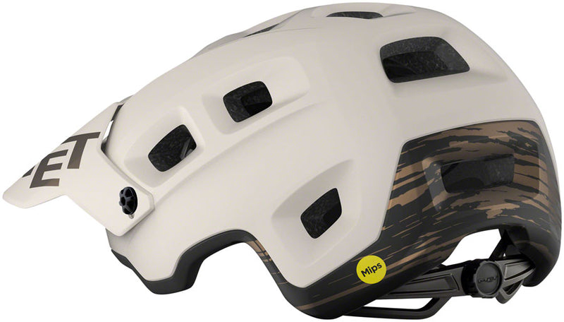 Load image into Gallery viewer, MET Terranova MIPS Mountain Helmet Safe-T DUO Fit Matte Off-White/Bronze, Small
