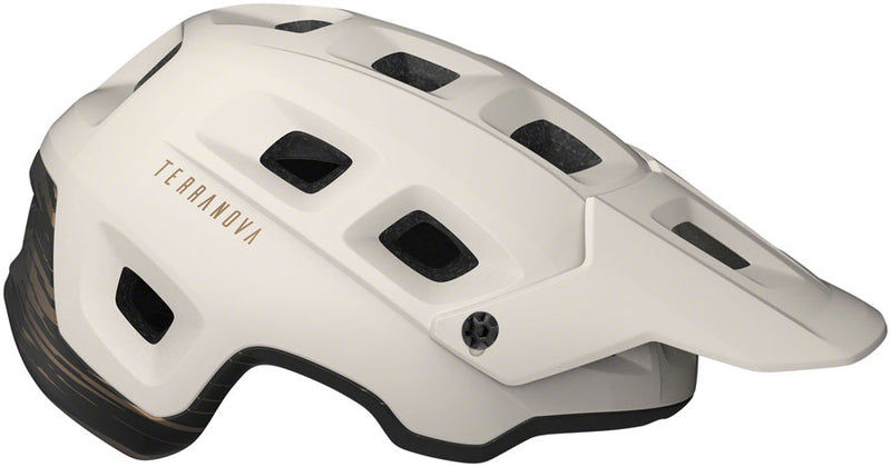 Load image into Gallery viewer, MET Terranova MIPS Mountain Helmet Safe-T DUO Fit Matte Off-White/Bronze, Medium
