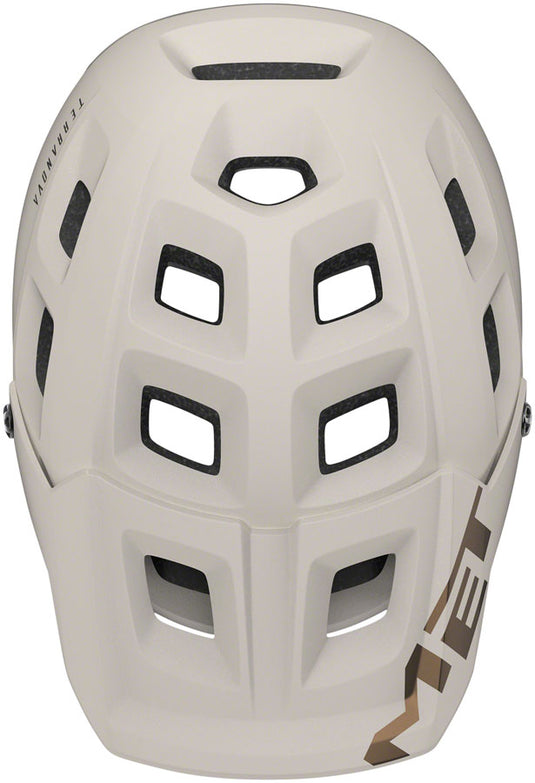 MET Terranova MIPS Mountain Helmet Safe-T DUO Fit Matte Off-White/Bronze, Large