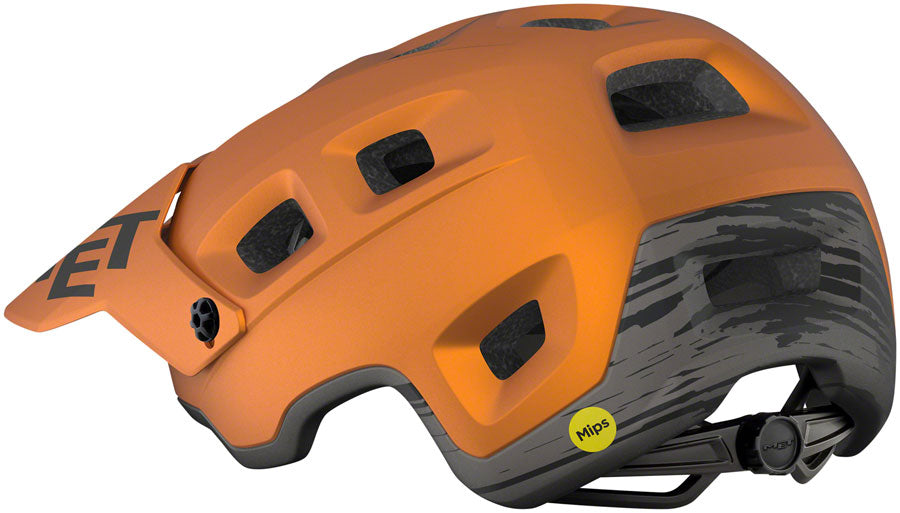 MET Terranova MIPS MTB Helmet In-Mold EPS Matte Orange Titanium Metallic, Small