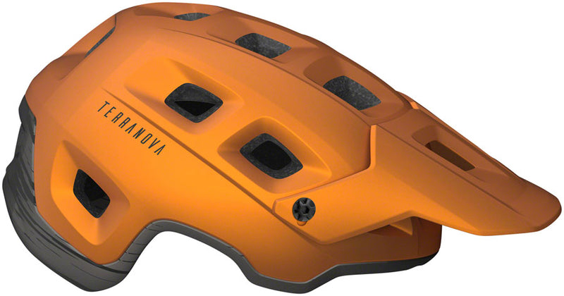 Load image into Gallery viewer, MET Terranova MIPS MTB Helmet In-Mold EPS Matte Orange Titanium Metallic, Medium
