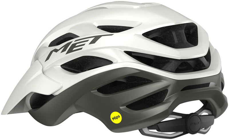 Load image into Gallery viewer, MET Veleno MIPS MTB Helmet In-Mold Safe-T Upsilon Fit Matte White/Gray, Medium
