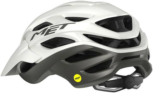 MET Veleno MIPS MTB Helmet In-Mold Safe-T Upsilon Fit Matte White/Gray, Medium