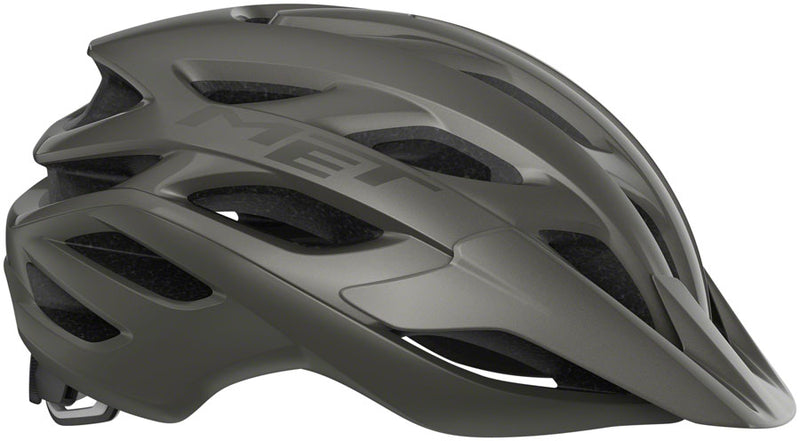 Load image into Gallery viewer, MET Veleno MIPS MTB Helmet In-Mold Safe-T Upsilon Matte Titanium Metallic, Large
