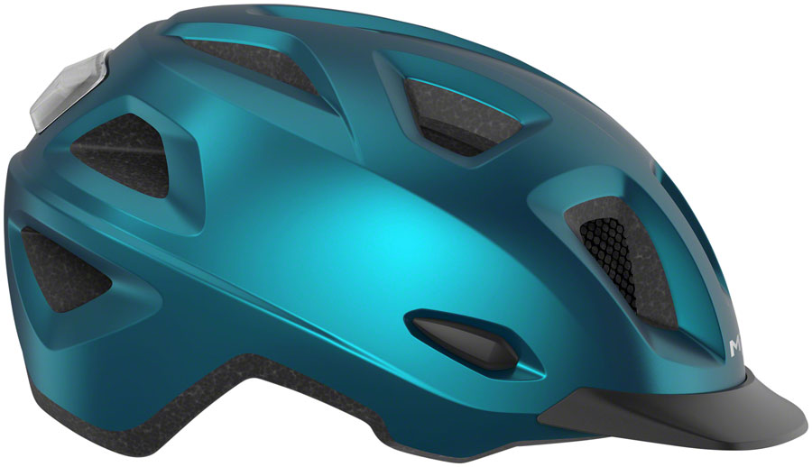 MET Mobilite MIPS Helmet - Teal/Blue Metallic, Matte, Small/Medium