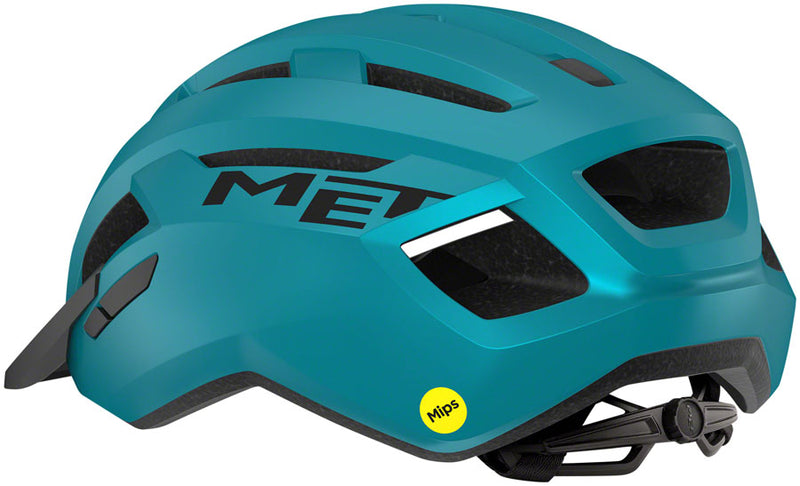 Load image into Gallery viewer, MET Allroad MIPS-C2 Helmet In-Mold Safe-T E-DUO Fit Light Matte Teal Blue Small
