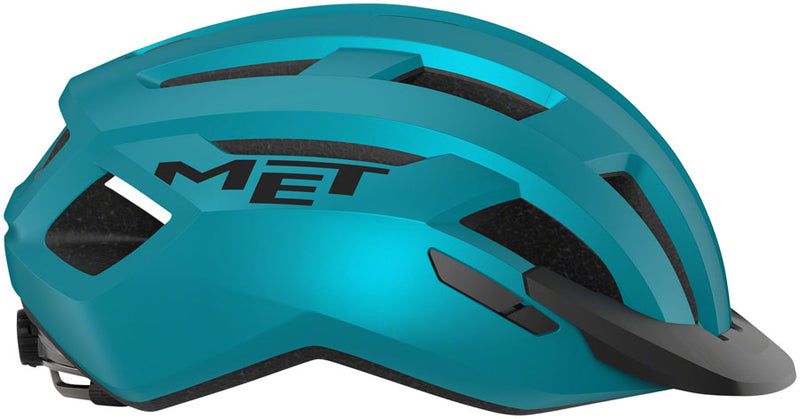 Load image into Gallery viewer, MET Allroad MIPS-C2 Helmet In-Mold Safe-T E-DUO Fit Light Matte Teal Blue Large
