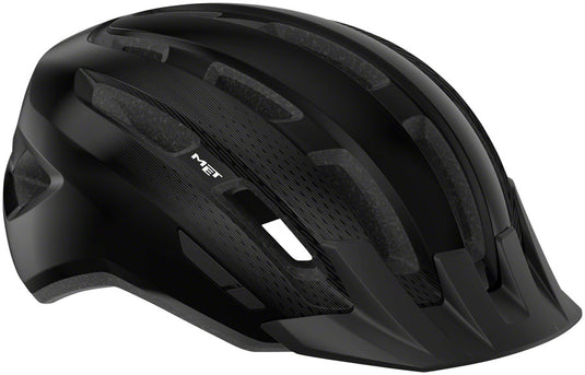 MET-Helmets-Downtown-MIPS-Helmet-Medium-Large-(58-61cm)-Half-Face--MIPS-C2-Bps--360°-Head-Belt--Visor--Safe-T-Twist-2-Fit-System--Adjustable-Fitting--Hand-Washable-Comfort-Pads--Reflector-Black_HLMT4813