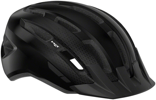 MET-Helmets-Downtown-MIPS-Helmet-Small-Medium-(52-58cm)-Half-Face-MIPS-C2-Bps-360°-Head-Belt-Visor-Safe-T-Twist-2-Fit-System-Adjustable-Fitting-Hand-Washable-Comfort-Pads-Reflector-Black-HLMT4821-Bicycle-Helmets