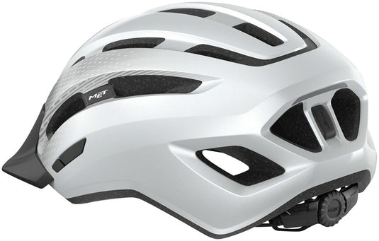 MET Downtown MIPS-C2 Helmet In-Mold Safe-T Twist 2 Fit Glossy White Medium/Large