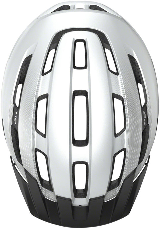 MET Downtown MIPS-C2 Helmet In-Mold Safe-T Twist 2 Fit Glossy White Medium/Large