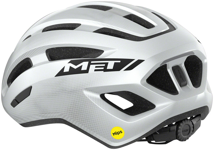 MET Miles MIPS Helmet In-Mold EPS Safe-T Twist 2 Fit Glossy White, Small/Medium